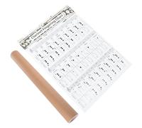 Alipis Clarinet Chord Chart Poster Fingering Diagram for Beginners with Coated Paper Material Practice Tool Learning Aid for Effective Music Study Suitable for Novice Clarinet Players