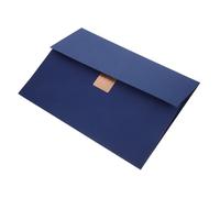Alipis Classic Blue Three-fold Certificate Holder Award Cover for Diplomas and Recognition Documents Lightweight Portable Protective Envelope for Office and Home Display