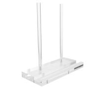Alipis Clear Acrylic Display Stand for Cookbooks and Menus Stable Recipe Book Holder and Table Sign Holder for Restaurant Use Easy to Clean Transparent Easel for Plates Tablets Picture
