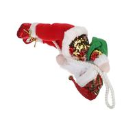 Alipis Climbing Santa Claus Hanging Ornament Rope Decoration for Christmas Tree Holiday Home Festive Decor Interactive gift for for for for for for Unique Xmas Adornment
