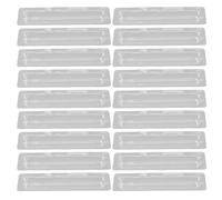 Alipis Clock Pointer Protection Box 20Pcs Wall Clock Hands Protective Covers Easy Install Quartz Accessory 6.61X1.77X0.79In Pvc for Home Wall Clocks