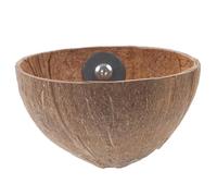 Alipis Coconuts Shell Bird Nest Coconuts Parrot Bird House Natural Breeding Shelter Material for Garden Cage Parakeet