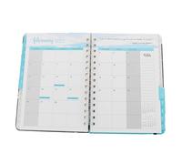 Alipis Coil Weekly Planner Notebook Academic Diary for Students Lightweight Plan Organizer Stylish Cover for Daily Schedule and To-do List