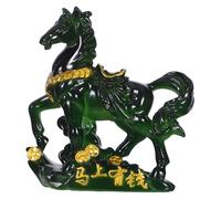 Alipis Color Changing Tea Pet Horse Figurine Kung Fu Tea Decor for Table and Desk High Temperature Resistant Ritual Ornament Year Horse Prosperity Mascot