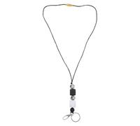 Alipis Comfortable Id Badge Holder Lanyard Necklace for Office Workers and Students with Composite Material and Rubber, Very Light in Weight, Chic and Elegant Design Suitable for Access