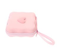Alipis Compact Portable Sanitary Napkin Holder with Zippered Eva Material and Multicompartment Design for Moistureproof Security, for Discreet Outings and Office Use