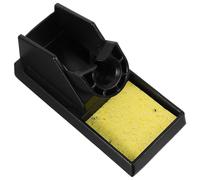 Alipis Compact Soldering Iron Holder for Wood Burning Tools with Aluminum and Iron Construction, Includes Cleaning Sponge, for Crafting and Outdoor Crafting by DIY Enthusiasts and Artists