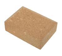 Alipis Cork Sanding Block Small with Sandpaper Clip for Leather Craft Polishing, Handcraft Grinding Tool Suitable for DIY Sanding and Fine Surface Finishing