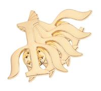 Alipis Corsage Brooch Pins Decorative and Versatile Use Elegant Golden Alloy for Women 4pcs Stylish Accessories for Office and School for Female Psychologists