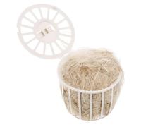 Alipis Cotton and Jute Bird Nesting Material for Canaries and Parrots with Comfortable Decoration, Basket Slot Suitable for Cage Wire Pitch 1-1.8Cm, for Garden or Cage Use