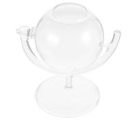 Alipis Creative Globe-Shaped Glass Cocktail Goblet with Stable Bottom, Elegant and Decorative Wine Cup for Bar and Restaurant Use
