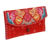Alipis Creative Red Envelope Satin Material Red Packet for Giving During Chinese New Year Tiger Year Spring Festival Celebration Money Pocket