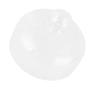 Alipis Crystal Glass Dome Cake Stand Round Portable Glass Cover Dustproof Lid, for Cake and Salad Storage, Kitchen and Dining Food Cover