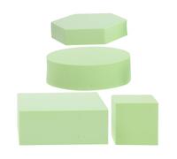 Alipis Cube Photography Props Set for Jewelry and Cosmetics Small Backdrop Board Foam Props for Product Photo Shoots and Still Life Composition