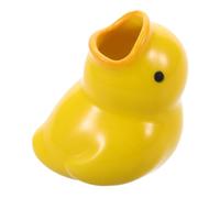 Alipis Cute Ceramic Toothbrush Holder Cartoon Durable Bathroom Organizer Stand for Toothbrushes Toothpaste Essentials Playful Countertop Decor for Adults