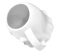 Alipis Cute Ghost Ceramic Coffee Mug for Home and Cafés, Cartoon Ghost Style White Water Mug for Halloween and Everyday Use