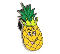 Alipis Cute Lightweight Alloy Enamel for Women Lapel Pin Pineapple Fruit Brooch Cartoon Design, Versatile Use on Pineapple Shirt Day for Hats and Shirts