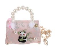 Alipis Cute Panda Crossbody Bag with Lightweight Polyester Material and Versatile Carrying Options Featuring Shoulder Strap and Handle for Girls for Travel and Holidays