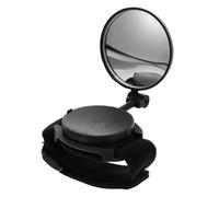 Alipis Cycling Rear View Mirror Wristband Mount Convex Bike Rearview Mirror with Nylon Strap for Outdoor Riding Easy Install Compatible with Mountain and Electric Bikes