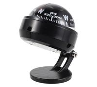 Alipis Dashboard Compass for Truck and Vehicle Use with Shock-resistant Plastic Build and Easy-to-read Interface, Black Car Interior Direction Compass Suitable off Road