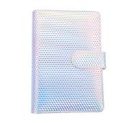 Alipis Dazzling Magnetic Buckle Notebook Cover, Portable Handbook Protector with Bubble Pattern, Journal and Notepad Case for School and Office Use