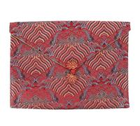 Alipis Decorative Scripture Bag Bible Cover Bag Made of Cloth with Delicate Chinese Style Pattern No Burr Design for Storing Buddhist Scriptures and Book Accessories