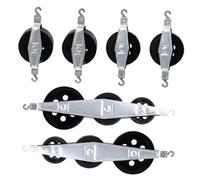 Alipis Demo Pulley Block Mechanics Teaching Instrument Lightweight Mechanical Pulley for School Science Labs and Physics Experiments