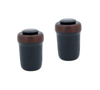 Alipis Detachable Car Ashtray with Lid and Ceramic Inner Tank Practical Auto Ash Holder with Built Light and USB Charging Cigarette Lighter for Clean and Odor Vehicle Use