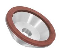 Alipis Diamond Grinding Wheel Cup Disc 100mm Bowl Shape High Hardness Diamond Material for Carbide Workpiece Polishing in Workshops Prevents Workpiece Deformation