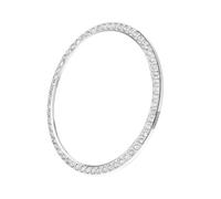 Alipis Diamond Watch Bezel Ring for Watch Scratch-resistant Protective Accessory Lightweight Silver Decorative Frame Compatible with Samsung