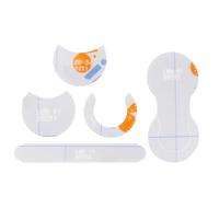 Alipis DIY Horseshoe Zero Purse Template Acrylic Cutting Tool for Leather Craft with Weather Ability, for Coin Purse Making and DIY Projects