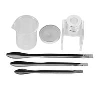 Alipis DIY Lipstick Making Kit Portable with Silicone Mold and Measuring Beakers for Broken Lipstick Repair Compatible with Various Brands Safe Plastic Tools for Beauty Enthusiasts and