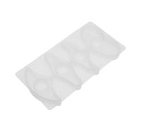 Alipis DIY Mold Page Spreader Mold for Book Lovers White Silicone Easy to Hold and Move with Hole Design Study Decoration