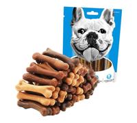 Alipis Dog Teeth Grinding Toy Bone Shape 30pcs Edible Substance | Creative Funny Design, Pet Bite Toy for Dogs, Supports Dental Health and Chewing Play Random Style