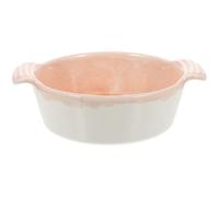 Alipis Double Handle Ceramic Roasting Dish Oven-Safe Plate for Serving Chicken Vegetables and Everyday Dining