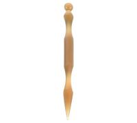 Alipis Double Headed Acupuncture Tool Ox Horn Massage Stick for Trigger Point Therapy and Gua Sha, Handheld Acupressure Pen for Ear Acupuncture and On-the-go Comprehensive Care