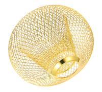 Alipis Double Layer Hollow Iron Wire Lampshade Replacement for E27 Lamp Holder, Retro Industrial Style Metal Lamp Shade for Spaces and Different Decorative Styles