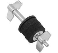 Alipis Drum Cymbal Stacker Alloy Felt Silver Double-layer Mounting Hardware Enhancing Volume and Sound Quality Stable Drum Kit Cymbal Stand Extension for Percussion