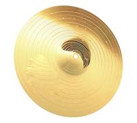 Alipis Drum Set Cymbal Jazz Crash Metal Cymbals Practice Low Volume for Drummers for Home Studio Beginner Jazz Drummers