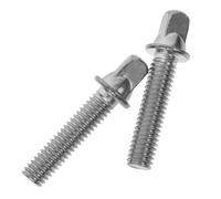 Alipis Drum Tension Rods 2Pcs 34.5Mm Metal Mounting Screws with Washers for Bass Drum Accessories
