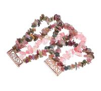 Alipis Elastic Watch Strap with Crystal and Agate Elements Compatible for Fitbit Suitable for Business and Everyday Use