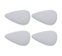 Alipis Electric Acoustic Jazz Guitar Picks Stainless Steel 4Pcs for Bass Ukulele Guitars Comfortable for Extended Play