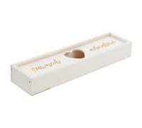 Alipis Elegant Wooden Keepsake Box for Pregnancy Test with Lid Sturdy Storage for Announcement Jewelry and Memories for Showers and Celebrations