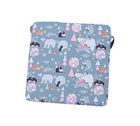 Alipis Elevate Your Child's Mealtime Removable Washable Dining Chair Cushion Straps Fun Patterns