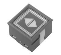 Alipis Elevator Push Button Replacement Switch Dc 23V with Green Light Metal Elevator Control Button for Commercial and Residential