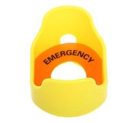 Alipis Emergency Stop Protective Cap Button Protection Cover Accident Prevention Safety Guard for Machinery Push Switch Protection