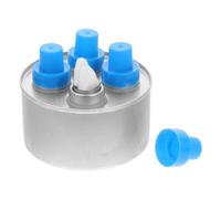 Alipis Empty Fuel Tank Metal Solid Fuel Storage Can Outdoor Holder Iron Can Leakproof Storage