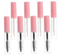 Alipis Empty Mascara Tubes and Eyeliner Tubes Set 8pcs 5ml Pink Cap Lash Dispensers for Women DIY Makeup Travel Cosmetic Containers