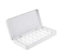 Alipis Empty Watercolor Tin Paint Box with Iron and Plastic Material, Easy to Carry Watercolour Pan Set for Artists, Suitable for Paint and Learn Art