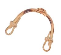 Alipis Ergonomic Rattan Teapot Handle Replacement U-Shape Pot Grip for Ceramic Kettle Detachable Burn-Resistant Tea Pot Handle Cover DIY Kung Fu Tea Accessories